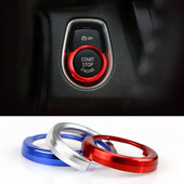 BMW 1 2 3 4 serijos X1 F48 F20 F21 F30 F32 F33 F34 F36 F45 F46 Automobilio variklio užvedimo mygtukas Lipdukai Uždegimo raktelio žiedo apdailos dangtis