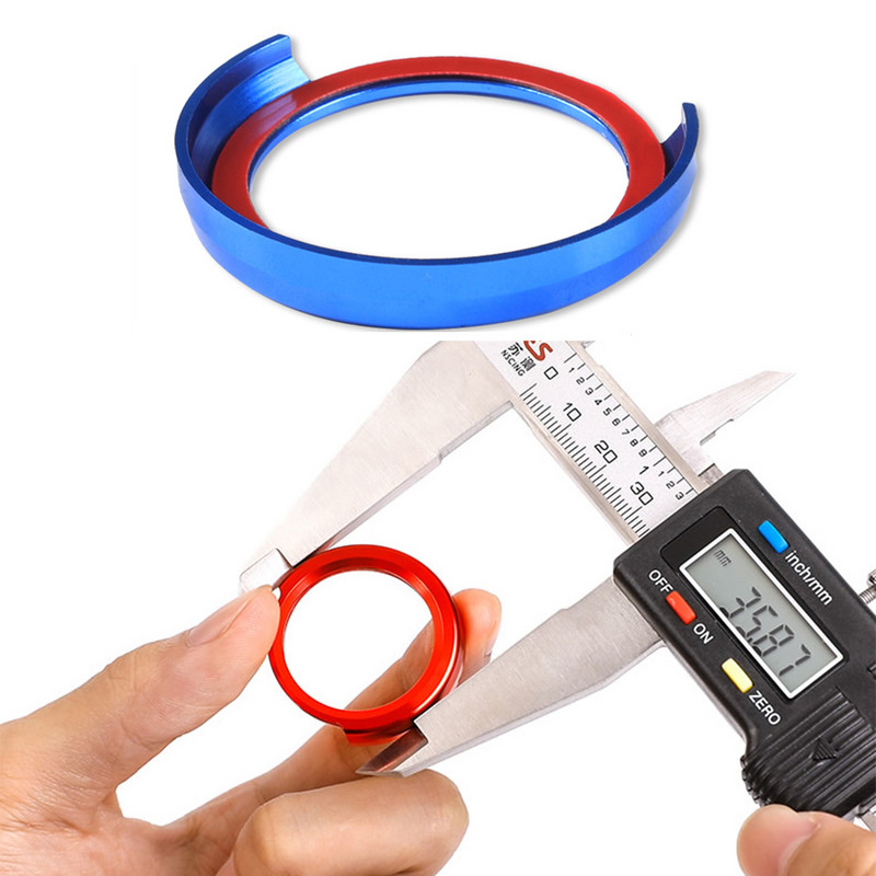 BMW 1 2 3 4 serijos X1 F48 F20 F21 F30 F32 F33 F34 F36 F45 F46 Automobilio variklio užvedimo mygtukas Lipdukai Uždegimo raktelio žiedo apdailos dangtis