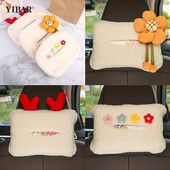 Car Tissue Box Χαριτωμένα βελούδινα ζώα Θήκη χαρτοπετσέτας χαρτοπετσέτας Styling αυτοκινήτου Φορητή θήκη συσκευασίας χαρτιού Θήκη χαρτοπετσέτας Διάφορα μεγέθη