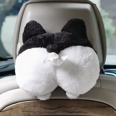 Car Tissue Box Χαριτωμένα βελούδινα ζώα Θήκη χαρτοπετσέτας χαρτοπετσέτας Styling αυτοκινήτου Φορητή θήκη συσκευασίας χαρτιού Θήκη χαρτοπετσέτας Διάφορα μεγέθη