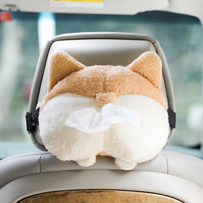 Car Tissue Box Χαριτωμένα βελούδινα ζώα Θήκη χαρτοπετσέτας χαρτοπετσέτας Styling αυτοκινήτου Φορητή θήκη συσκευασίας χαρτιού Θήκη χαρτοπετσέτας Διάφορα μεγέθη