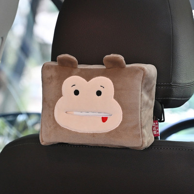 Car Tissue Box Χαριτωμένα βελούδινα ζώα Θήκη χαρτοπετσέτας χαρτοπετσέτας Styling αυτοκινήτου Φορητή θήκη συσκευασίας χαρτιού Θήκη χαρτοπετσέτας Διάφορα μεγέθη