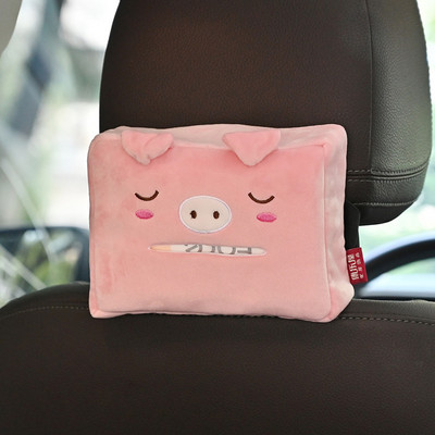 Car Tissue Box Χαριτωμένα βελούδινα ζώα Θήκη χαρτοπετσέτας χαρτοπετσέτας Styling αυτοκινήτου Φορητή θήκη συσκευασίας χαρτιού Θήκη χαρτοπετσέτας Διάφορα μεγέθη