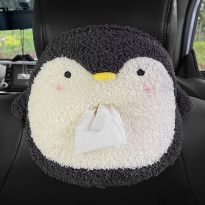 Car Tissue Box Χαριτωμένα βελούδινα ζώα Θήκη χαρτοπετσέτας χαρτοπετσέτας Styling αυτοκινήτου Φορητή θήκη συσκευασίας χαρτιού Θήκη χαρτοπετσέτας Διάφορα μεγέθη