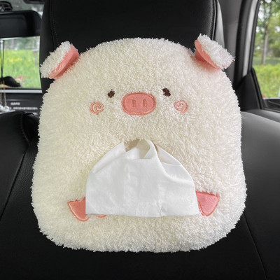 Car Tissue Box Χαριτωμένα βελούδινα ζώα Θήκη χαρτοπετσέτας χαρτοπετσέτας Styling αυτοκινήτου Φορητή θήκη συσκευασίας χαρτιού Θήκη χαρτοπετσέτας Διάφορα μεγέθη