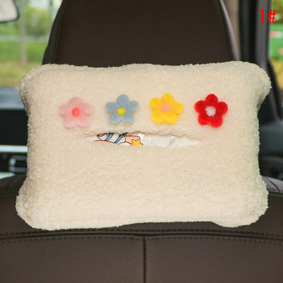 Car Tissue Box Χαριτωμένα βελούδινα ζώα Θήκη χαρτοπετσέτας χαρτοπετσέτας Styling αυτοκινήτου Φορητή θήκη συσκευασίας χαρτιού Θήκη χαρτοπετσέτας Διάφορα μεγέθη