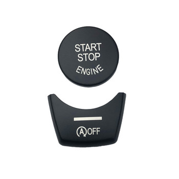ABS Ηλεκτρονικό χειρόφρενο P Κουμπί Start Stop Διακοσμητικό κάλυμμα κινητήρα για BMW F10 F07 F01 X3 F25 X4 F26 F11 F06 X5 F15 X6 F16