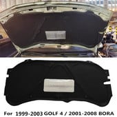 1 set za Volkswagen VW GOLF 4 6 7 MK4 MK6 MK7 01-08 BORA Auto Poklopac motora automobila Zvučna toplinska izolacija Pamučna navlaka za zvučnu izolaciju