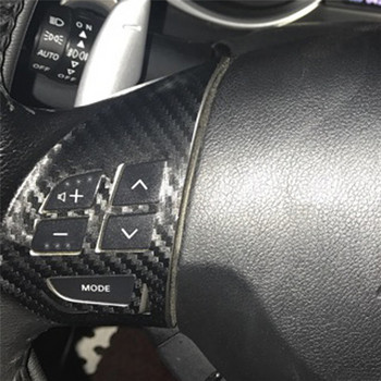 Κουμπί ηχητικού Cruise Control Κουμπί διακόπτη τιμονιού Διακοσμητικό κάλυμμα αυτοκόλλητου για Mitsubishi ASX Lancer Outlander RVR Pajero Sport