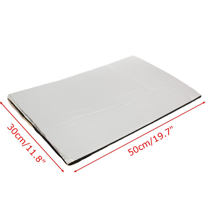 9/12 komada 8/6/5/3 mm debljine automobilske zvučne prostirke, prigušivač toplinske i bučne izolacije, prigušivačke prostirke, hauba, pjena sa zatvorenim ćelijama 50x30 cm