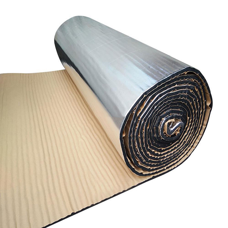 6mm/10mm autórádió sztereó zajszigetelés hangszigetelő csillapító párna szőnyeg 50*200cm pad mélynyomó zajszigetelés hangszigetelő