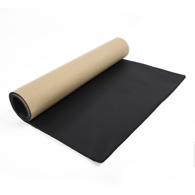 6mm/10mm autórádió sztereó zajszigetelés hangszigetelő csillapító párna szőnyeg 50*200cm pad mélynyomó zajszigetelés hangszigetelő
