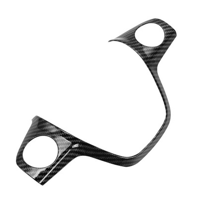 Decorarea volanului auto ABS din fibră de carbon pentru Ford FOCUS 3 MK3 (2012-2017) KUGA 2013-2015, stil auto