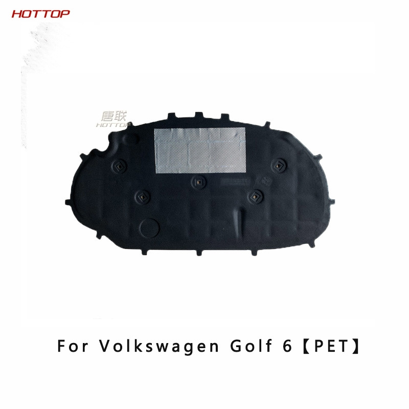 Első motor zajcsillapító hangszigetelés pamut hőzárt cellás hab Volkswagen VW Golf 6 2008-2012