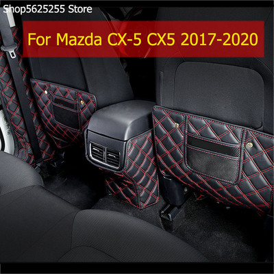 For Mazda CX5 CX-5 2017 2018 2019 2020 2021 Accessories Rear Seat Protector Cover Pad Interior Modification Car Decoration