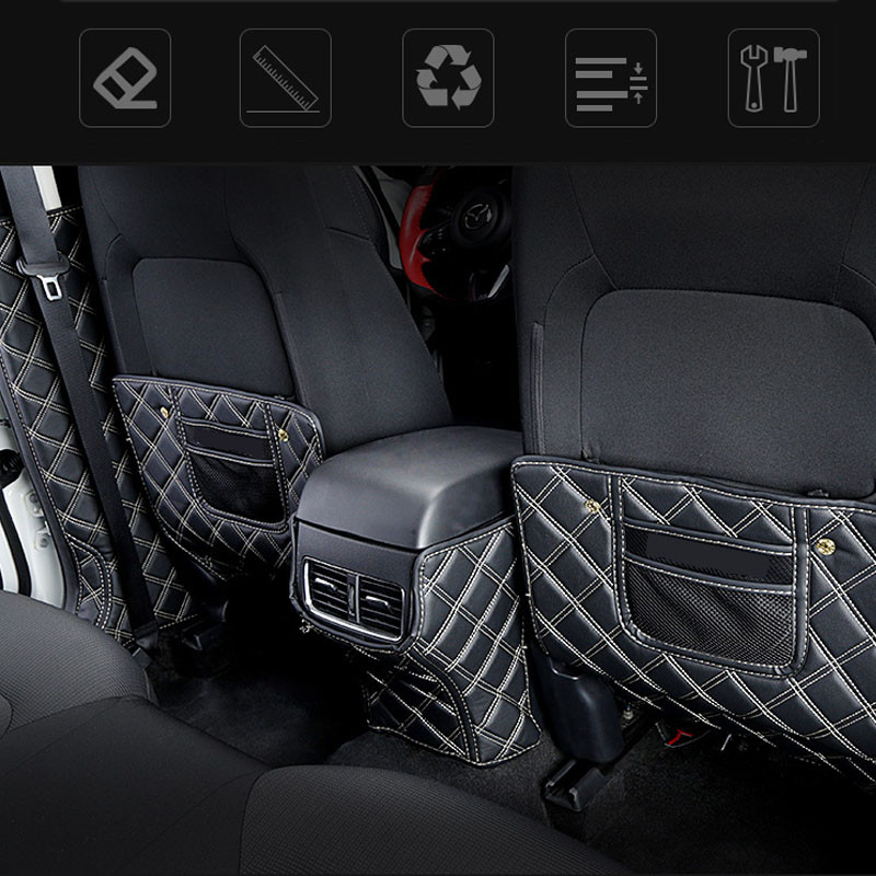 Skirta Mazda CX5 CX-5 2017 2018 2019 2020 2021 Priedai Galinės sėdynės Apsauginis Uždangalas Vidaus Modifikacija Automobilio apdaila