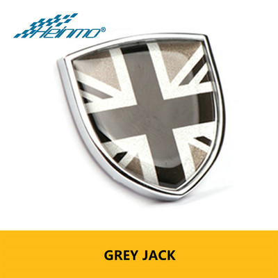 Shield Cover Metāla emblēmas nozīmītes uzlīmes Mini Cooper Countryman Clubman F54 F55 F56 R55 R56 R60 F60 Auto piederumi