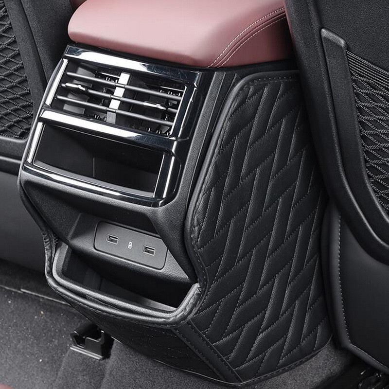 Αυτοκόλλητο Tonlinker εσωτερικού υποβραχιόνιου αυτοκινήτου με κάλυμμα αντιβρώμικου μαξιλαριού για Geely Monjaro KX11 2022 Car Styling 1 ΤΕΜ. Δερμάτινα καλύμματα PU