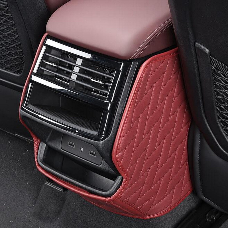 Αυτοκόλλητο Tonlinker εσωτερικού υποβραχιόνιου αυτοκινήτου με κάλυμμα αντιβρώμικου μαξιλαριού για Geely Monjaro KX11 2022 Car Styling 1 ΤΕΜ. Δερμάτινα καλύμματα PU