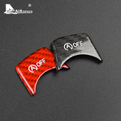 Fibră de carbon pentru BMW Seria 3, 4, F30, F31, F32, F33, F83, F82, M2, M3, accesorii, ornamente interioare, buton de pornire a motorului de mașină, oprire, autocolant