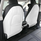 Για Μοντέλο 3 Μοντέλο Y Πλάτη Καθίσματος Αυτοκινήτου Αντικραδασμικό Εσωτερικό Προστατευτικό Παιδί κατά βρώμικου δέρματος Αξεσουάρ styling Διακόσμηση