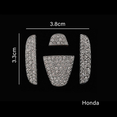 Αυτοκόλλητο κάλυμμα διακοσμητικού λογότυπου τιμονιού αυτοκινήτου για Mazda 2 3 5 6 Axela Honda Civic Toyota Hyundai All Years Universal