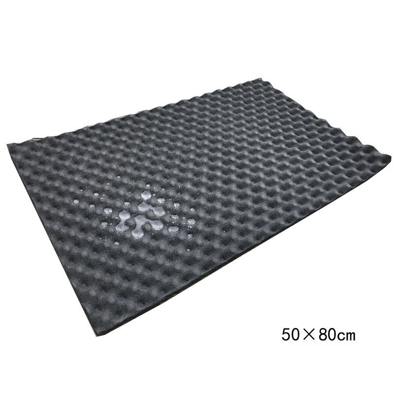 50*80cm Wavy Studio Ήχος Ακουστική Απορρόφηση Αυτοκινήτου Heatproof Wave Foam Deadener Ηχομόνωση αυτοκινήτου βαμβακερή