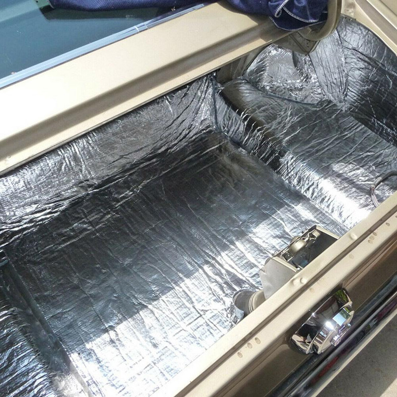 5 mm paksune alumiiniumkiust summuti puuvillane auto auto poritiiba matt summuti heliisolatsioon soojuspuuvillane summuti veekindel