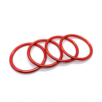 Audi A1 S1 8X 2010-2018 Sport S-tronic Sportback Ego auto õhu väljalaskeava dekoratiivrõngas Sline Quattro AC Vent trimmikate jaoks