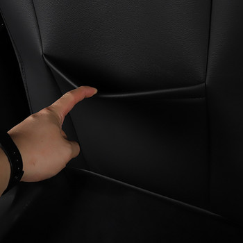 Αντιολισθητικό μαξιλαράκι πλάτης καθίσματος Για Ford Mustand Mach-E Εσωτερικά αξεσουάρ δερμάτινο προστατευτικό κάλυμμα λακτίσματος μαξιλαριού