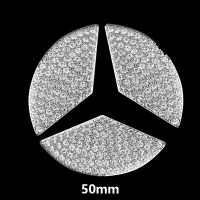 3D logó díszítő matrica autó kormánykerék strassz burkolat Honda Civic CR-V Accord gyémánt emblémás belső kiegészítőkhöz