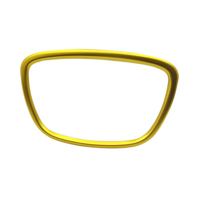 1 τεμ για Audi A4 B6 B7 B8 A6 C6 A5 Q7 Q5 A3 A4L A8L A6L Κέντρο λογότυπου τιμονιού αυτοκινήτου Διακόσμηση πλαισίου Καλύμματα Αυτοκόλλητα εσωτερικού αυτοκινήτου