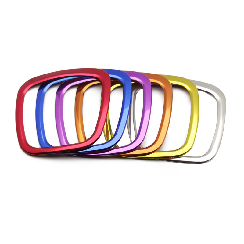 1 τεμ για Audi A4 B6 B7 B8 A6 C6 A5 Q7 Q5 A3 A4L A8L A6L Κέντρο λογότυπου τιμονιού αυτοκινήτου Διακόσμηση πλαισίου Καλύμματα Αυτοκόλλητα εσωτερικού αυτοκινήτου