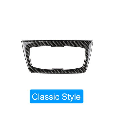 Ugljična vlakna Gumb za prekidač auto prednjih svjetala Dekorativni okvir Naljepnice za poklopac unutrašnjosti za BMW serije 3 F30 F34 2013-17 Dodaci