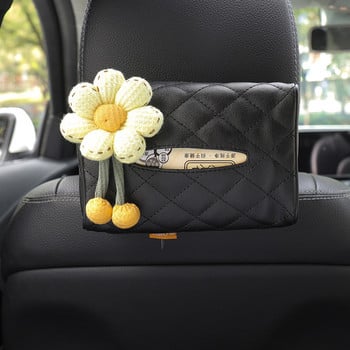 Car Universal Tissue Box Hanging Creative Cute Personality Πίσω κάθισμα αυτοκινήτου Κουτί χαρτοπετσέτας αυτοκινήτου Home Πολυλειτουργική άνεση