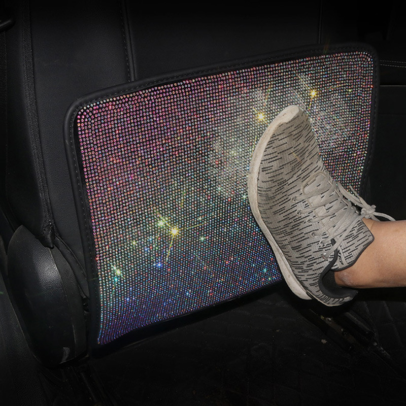 Prabangus vaikams skirtas spyruoklinis padėklas, skirtas automobilinei kėdutei, deimantinis kalnų krištolas, krištolinis vaikams.