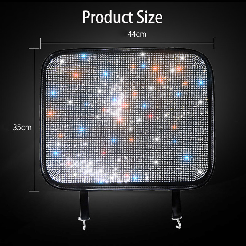 Prabangus vaikams skirtas spyruoklinis padėklas, skirtas automobilinei kėdutei, deimantinis kalnų krištolas, krištolinis vaikams.