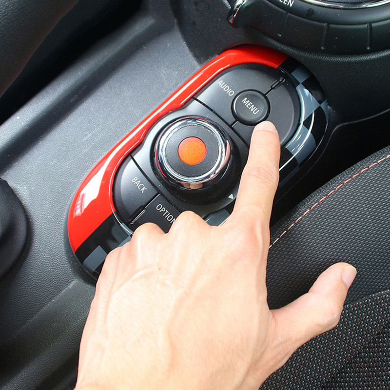 Dizajn automobila Pokretač središnje konzole Kontrolni poklopac školjke Naljepnica za Mini Cooper One S JCW Hatchback F55 F56 Dodaci za automobil