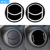 Mazda 3 Axela 10-13 Mazdaspeed 3 Piano Black mindkét oldali klíma kimenethez műanyag lemez díszburkolat autó belső matrica