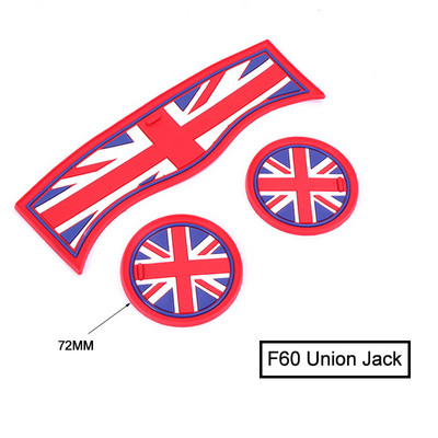 Podložak za čaj i vodu Silikonska podloga za prostirke otporna na udarce Unutrašnja protuklizna podloga ZA MINI COOPER Clubman F54 F55 F56 F60 Dodaci za stil automobila