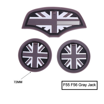 Podložak za čaj i vodu Silikonska podloga za prostirke otporna na udarce Unutrašnja protuklizna podloga ZA MINI COOPER Clubman F54 F55 F56 F60 Dodaci za stil automobila