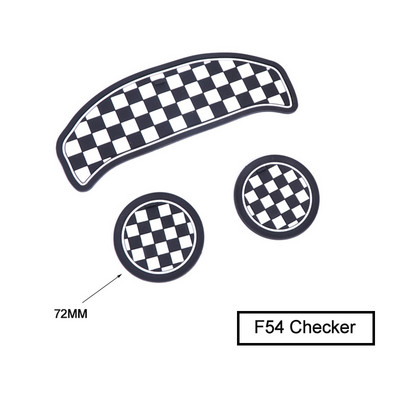 Podložak za čaj i vodu Silikonska podloga za prostirke otporna na udarce Unutrašnja protuklizna podloga ZA MINI COOPER Clubman F54 F55 F56 F60 Dodaci za stil automobila