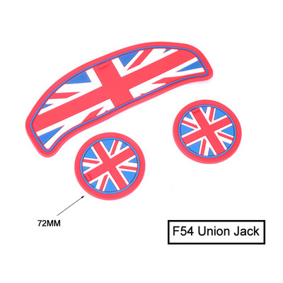 Podložak za čaj i vodu Silikonska podloga za prostirke otporna na udarce Unutrašnja protuklizna podloga ZA MINI COOPER Clubman F54 F55 F56 F60 Dodaci za stil automobila