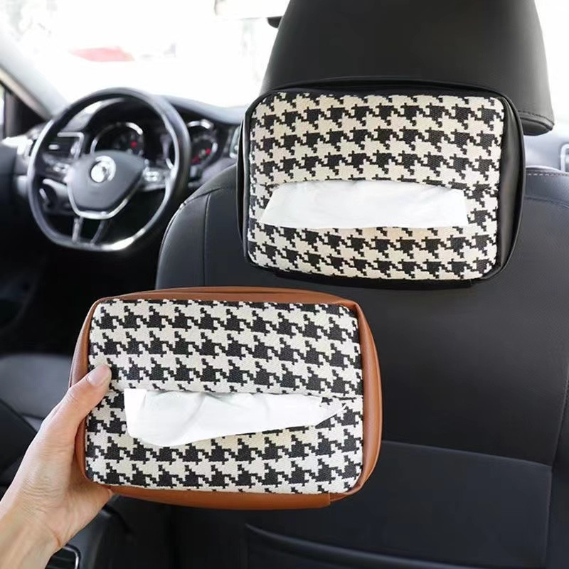 Kutija za maramice za automobile Držač kutije za maramice za štitnik od sunca Auto Interijer Maska za pohranu Ukras kutije za pohranu za univerzalne automobilske dodatke