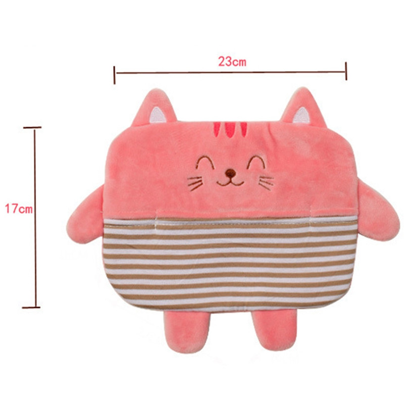 Navlaka za kutiju za maramice za automobil Prijenosna crtana životinja, plišana viseća kutija za papir, držač za ubruse, štipaljka za štitnik od sunca, dodaci za interijer automobila