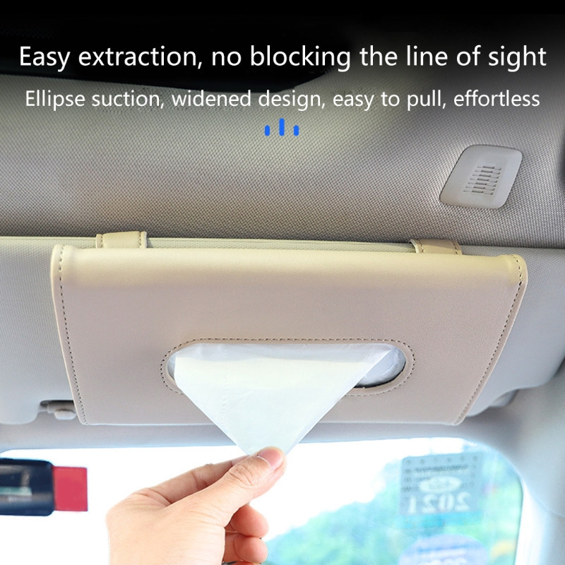 1 vnt. transporto priemonėje montuojama kaukė, servetėlių laikiklis automobiliniam servetėlių laikikliui, PU oda, tiesiogiai su spaustuku, papuošimas mergaitėms