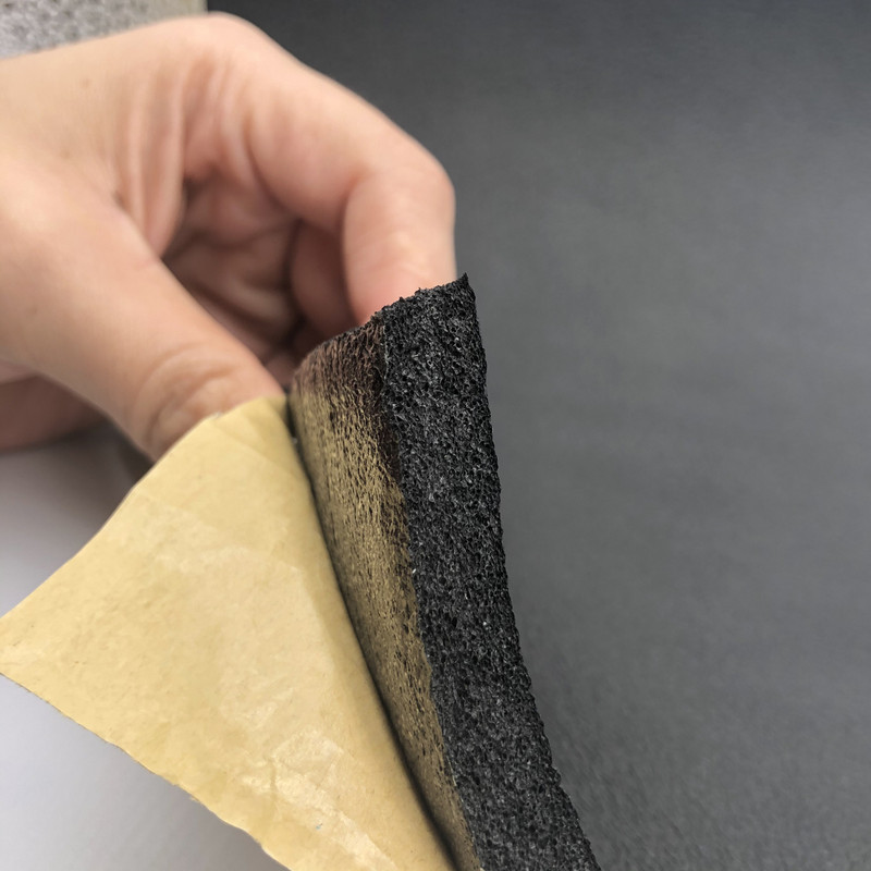 9X 10 mm automobilio garso izoliacijos medvilninis kilimėlis, gaubtas, durelės, triukšmą slopinantis variklio ugniasienės šilumos karšto putplasčio lipdukas 30x50 cm