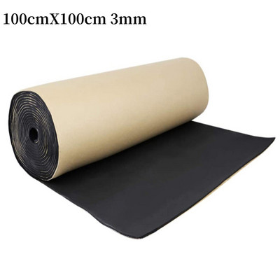 200 cm x 50 cm 3/5/7/8 mm mașină sunet fierbinte deadener covoraș izolație zgomot capota deadening motor firewall spumă termică autocolant bumbac