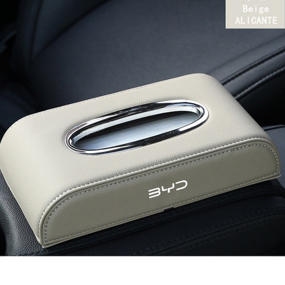 BYD Atto 3 prémium bőr autókendőhöz, autókendőhöz tároló tokhoz, autós tartozékokhoz