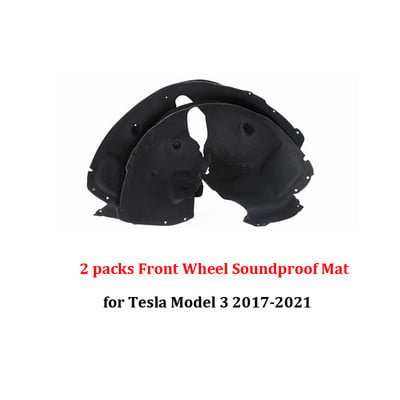 Hátsó csomagtartó hangszigetelt Tesla Model 3-hoz Első csomagtartó hangszigetelő pamut párna védőlemez hangszigetelő lemez hangszigetelés